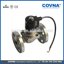 Two position two way direct pulling solenoid valve with normally closed